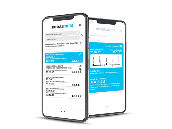 Mockup app Rodalinets